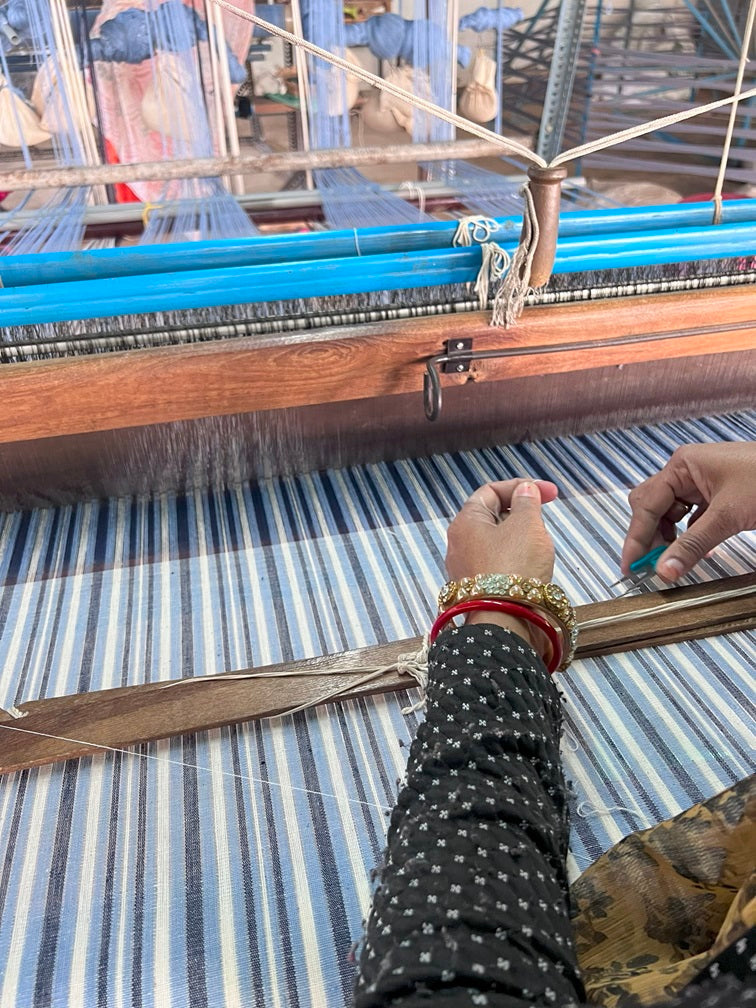 hand-weaving